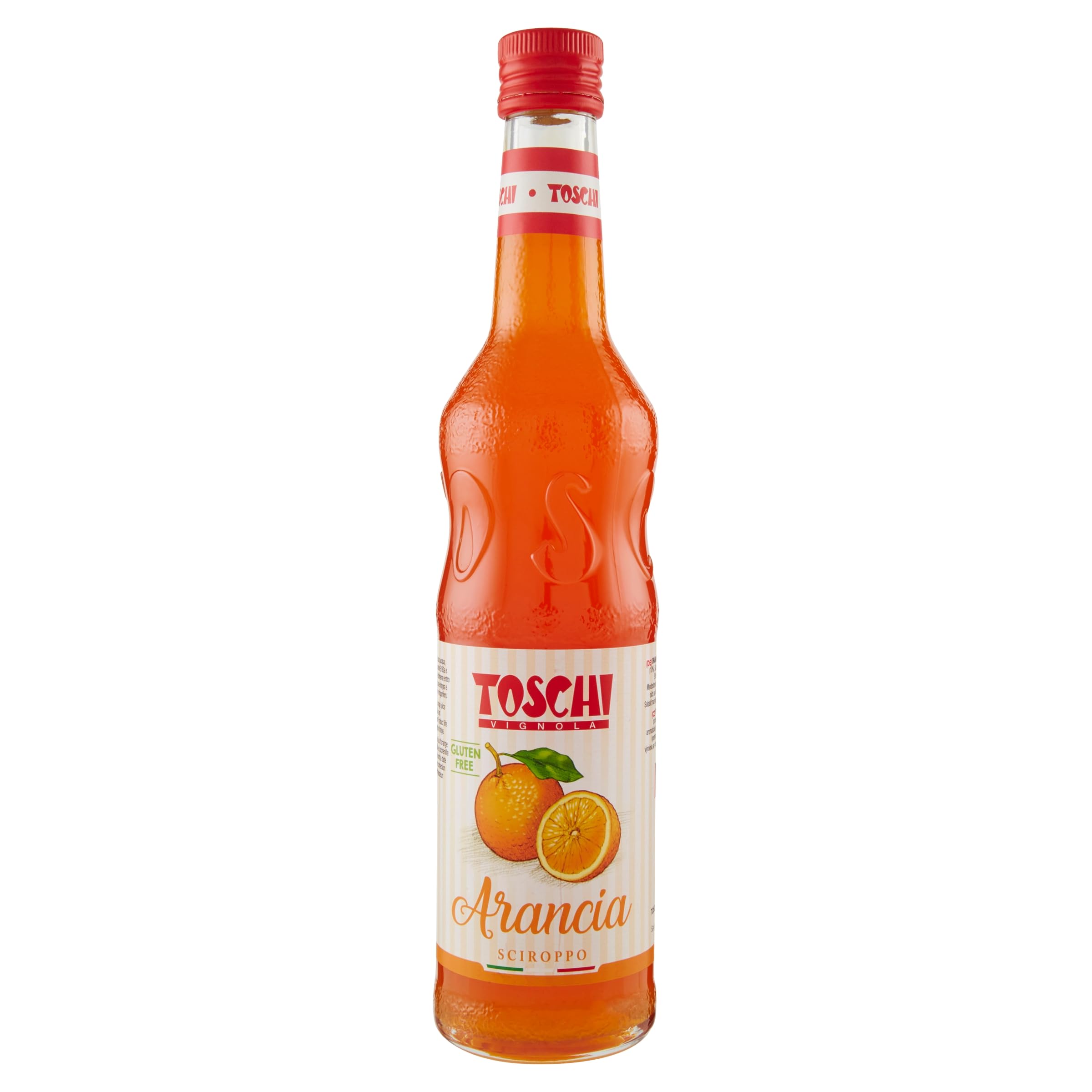 GR 740 SCIROPPO ALL' ARANCIA ORANGE SYRUP PER GRANITE E COCKTAIL IN BOTTIGLIA PER PASTICCERIE BAR E GELATERIE