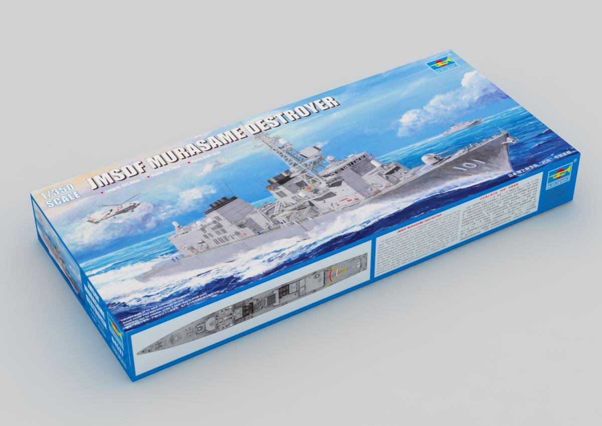 TRU04537 - Trumpeter 1:350 - JMSDF Murasame Destroyer
