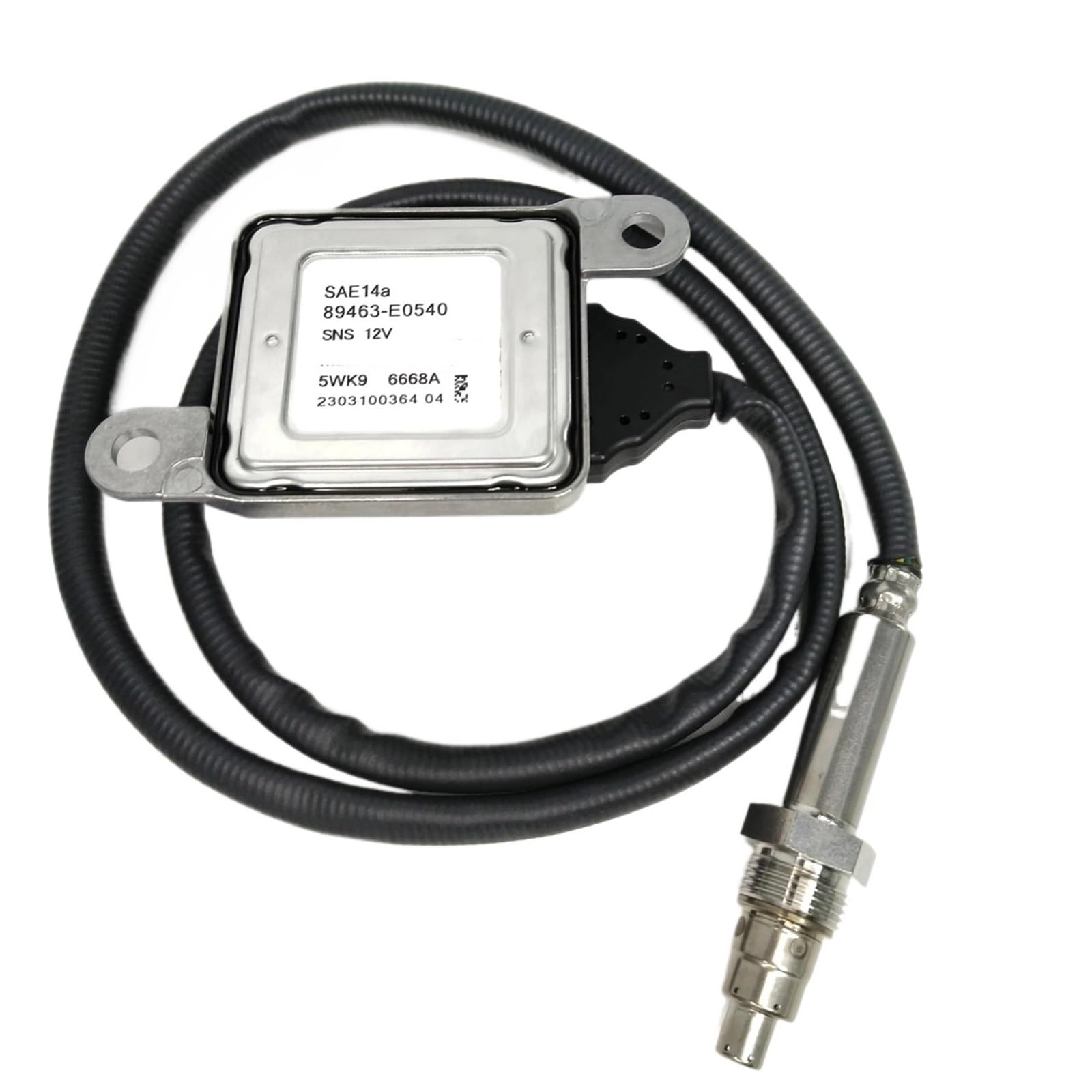 Riswekfw One Color Nox Sensor 89463-E0450 89463 E0450 5Wk96668a 5Wk9 6668A Nitrogen Oxide 12V