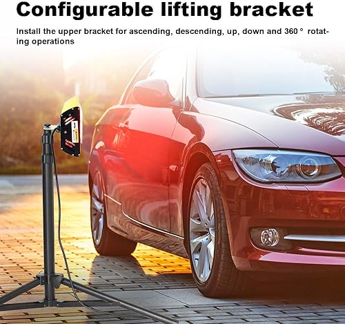 Miniatura 6 de DATOUBOSS Lámpara de curado de pintura infrarroja portátil 2000w lámpara de hornear pintura infrarroja de onda corta luz de calefacción infrarroja