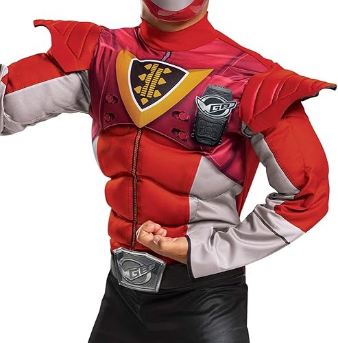 Miniatura 4 de Power Rangers Classic Beast Morphers Gold Ranger - Disfraz para niño