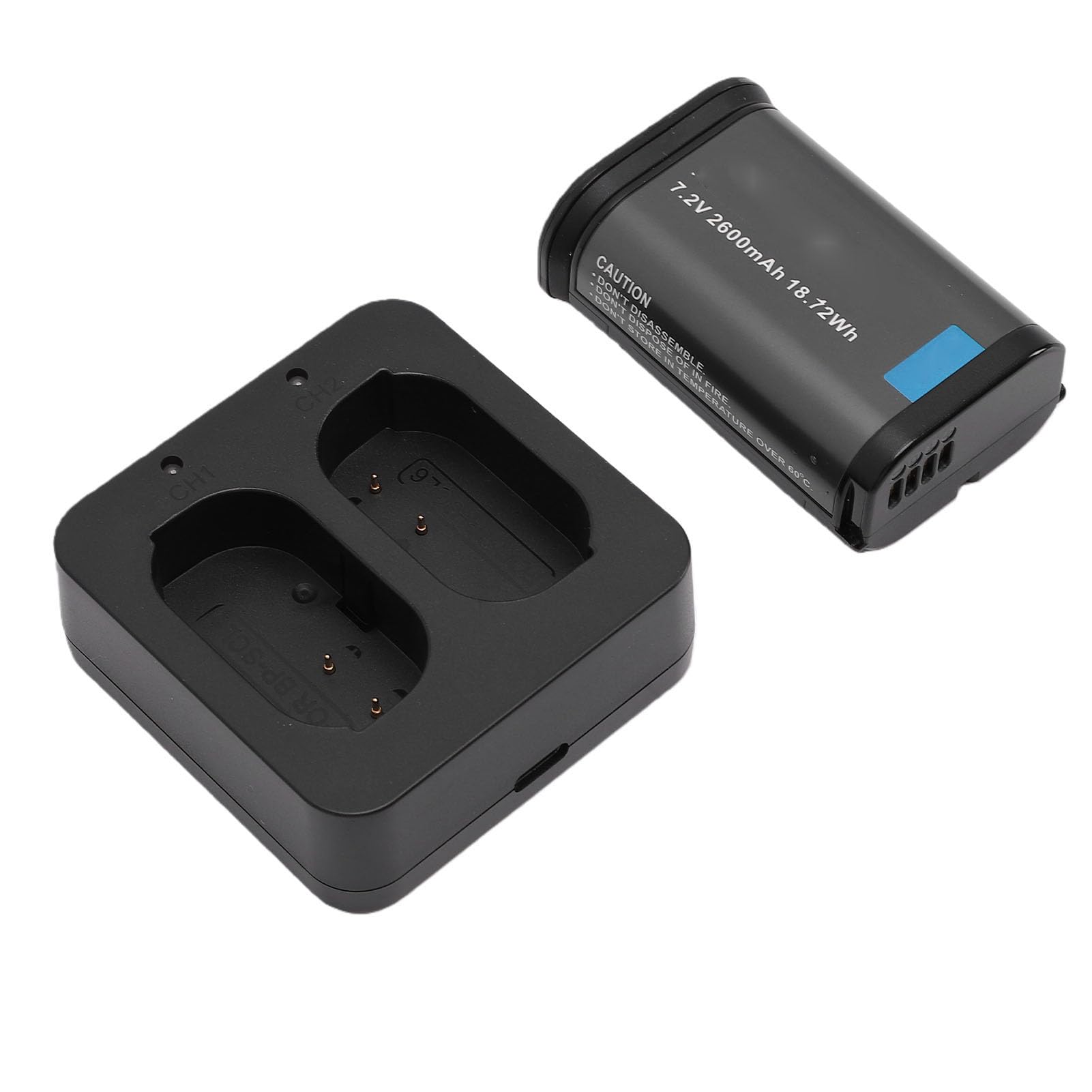 Batería de Cámara y Cargador Dual USB para Q2 Q3 SL2 SL3