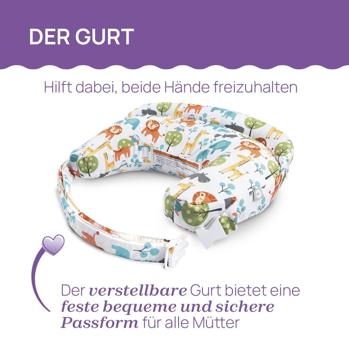 Boppy Deluxe Stillkissen, Brust und Flasche Fütterung Unterstützung, ergonomische Form mit Mutter und Baby zu unterstützen, volle Polsterung, abnehmbar und waschmaschinenfest, 0M +