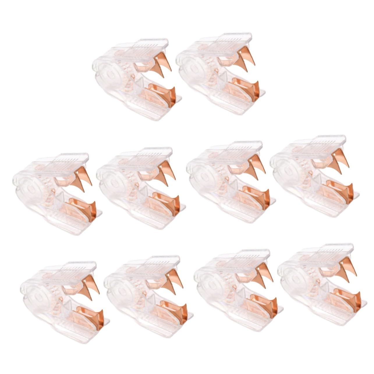 Ciieeo Lot De 5 Agrafeuses À Main Pour Fournitures De Bureau Pour La Maison Et Le Lieu De Travail 2 Pièces X 5