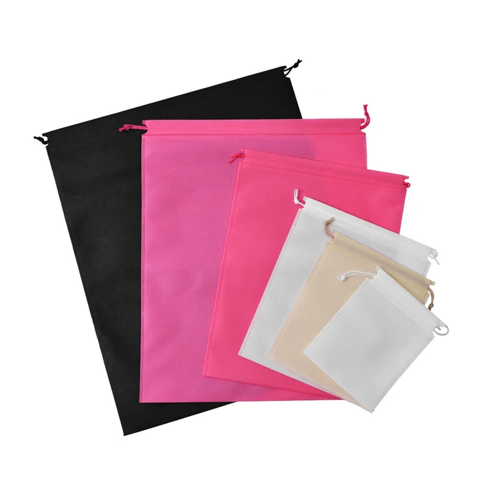 50 Bolsas de Almacenamiento for Zapatos, Organizador de Armario, no Tejidas, for Viaje, portátiles, Impermeables, de Bolsillo, for Colgar Ropa.(2V2 Male Plug,45x55cm)