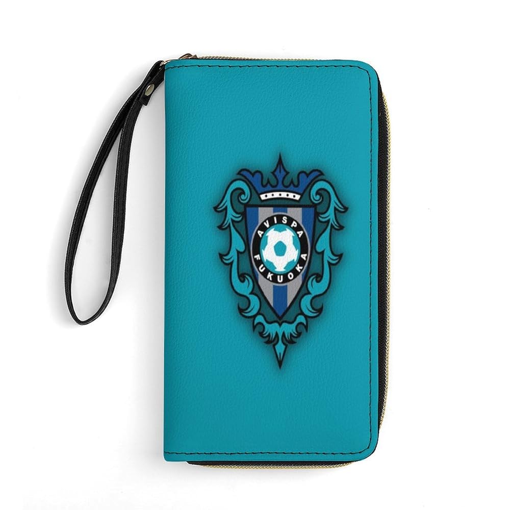 (最終値下げ)支給品　アビスパ福岡 Amazon | [SULQING] アビスパ福岡 長財布 カード収納 現金 小銭