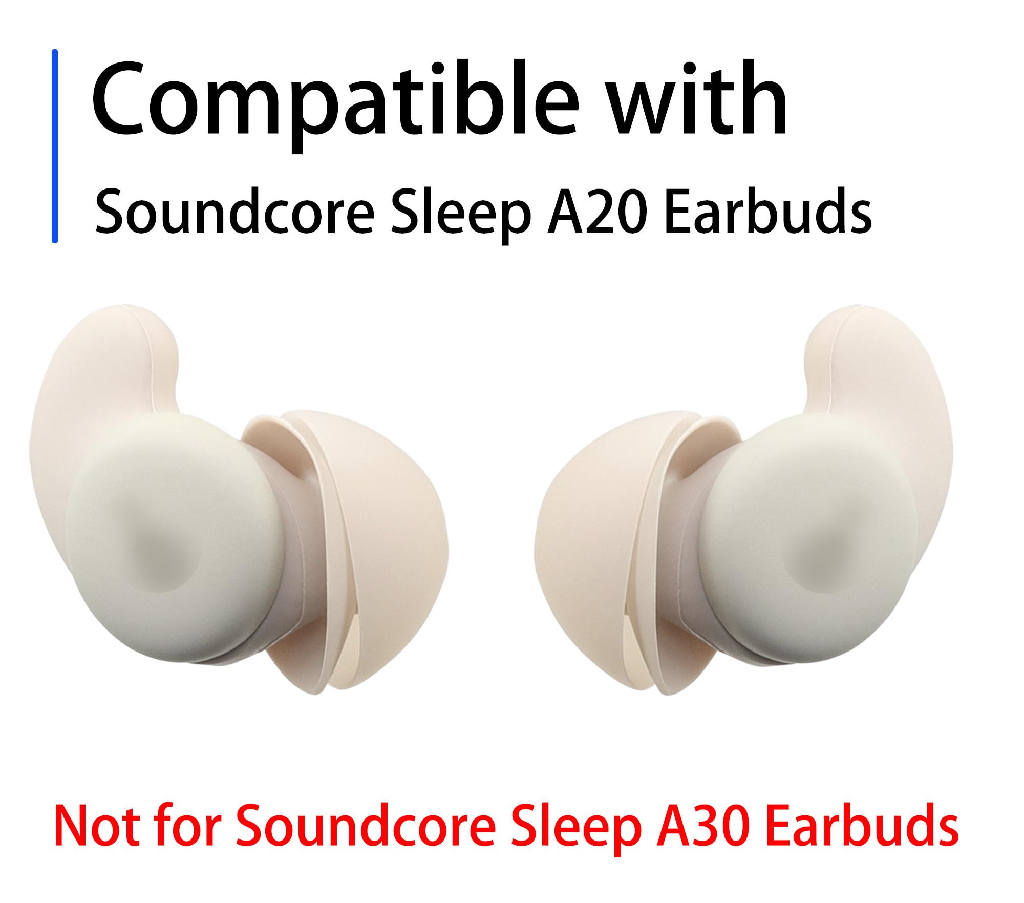イヤホン Soundcore Sleep A20 Earbads Amazon.com: NANLANFAN Replacement Silicone Ear Wings for Soundcore