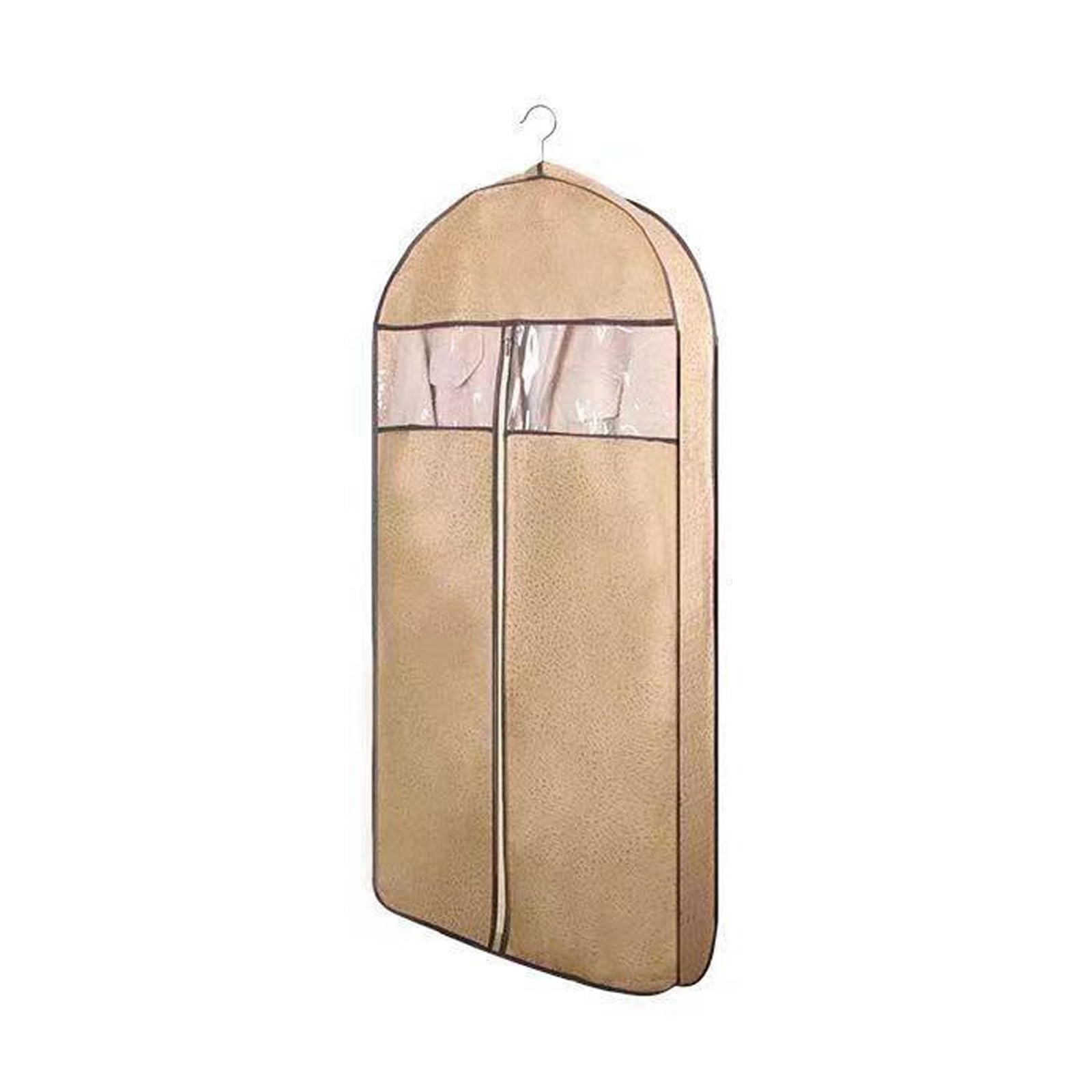 Clothes Cover for Hanging Non Woven Fabric Washable Garment Bags for Hanging Clothes for Closet Storage Jackets Dresses