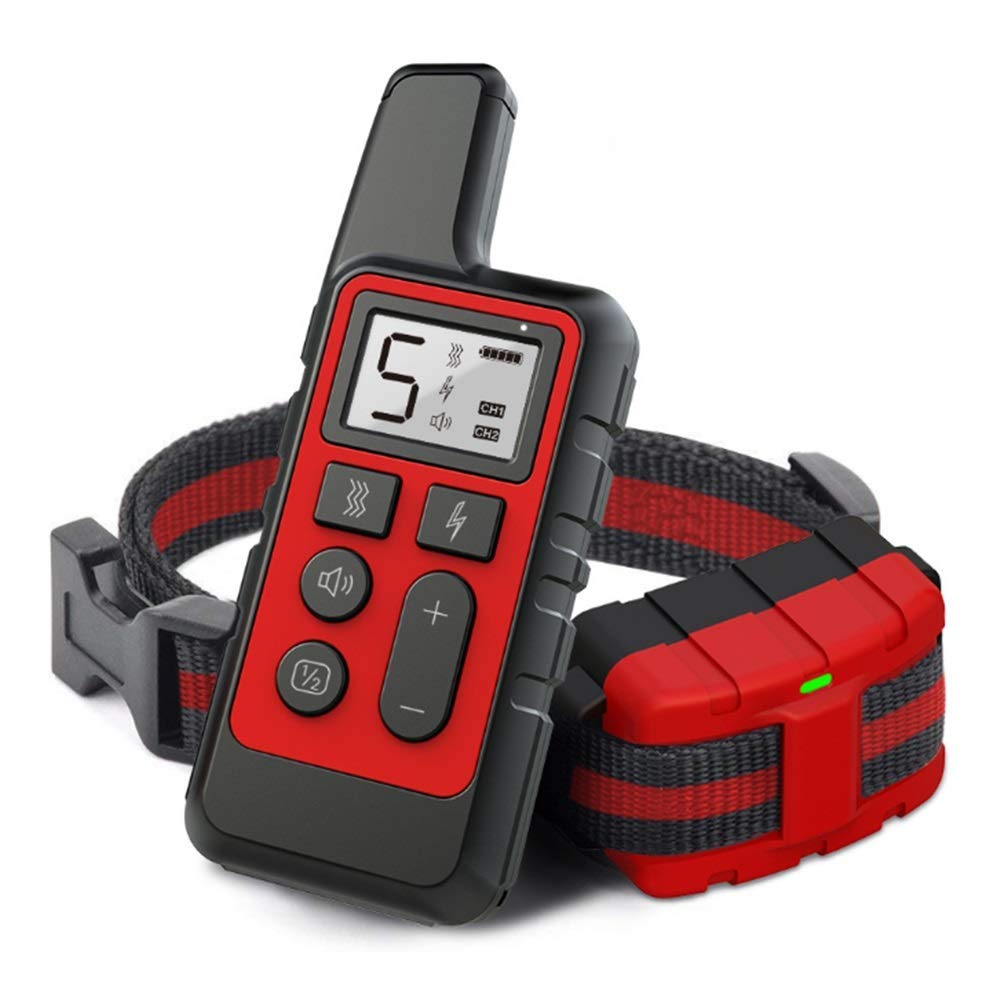 Dresseur de Chien Formation de Chien Collier de Chien étanche pour Chien de Compagnie Choc électrique Automatique Vêtements de Formation pour Chien Cravate Télécommande Débutant (C