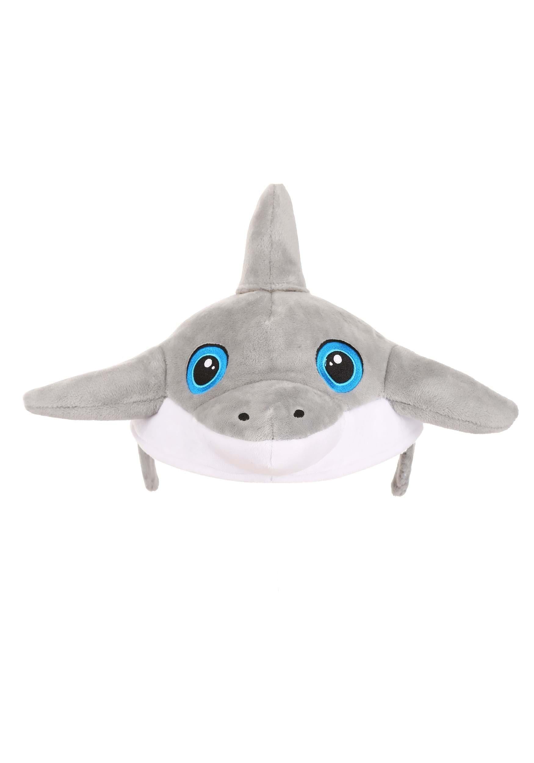 Dolphin Headband Costume Accessory - Soft-Sculpted Snout and Fins on Velour Headband
