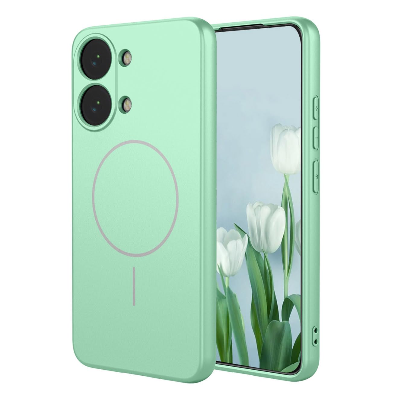 YUECXIN Magnetic Case for Xiaomi Poco X8 Pro Max, Ultra thin