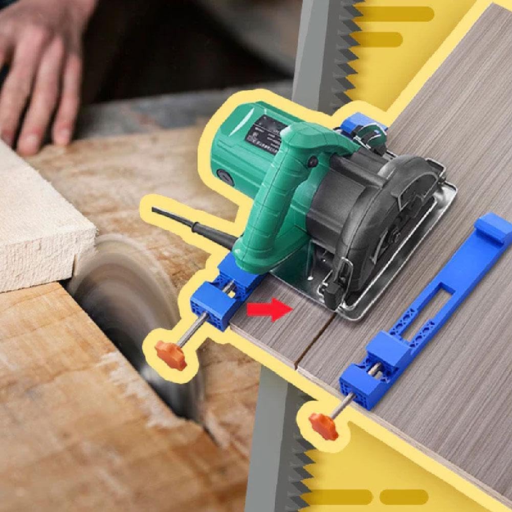 Guide De Coupe Réglable Pour Scie Circulaire - Support De Coupe Portable Pour Travaux De Précision