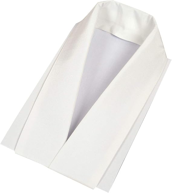 Amazon 和装小物 縫付不要 襦袢にかぶせるだけの仕立襟 塩瀬 東京半衿 白 男女兼用 Waso212 着付け用品 通販