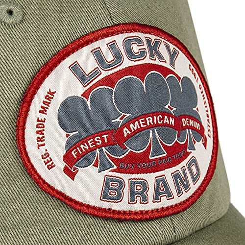Image of Lucky Brand Classic Cotton Adjustable | Dad Hat | Baseball Cap | Golf | Fishing | Low Profile | 5 Panel Design