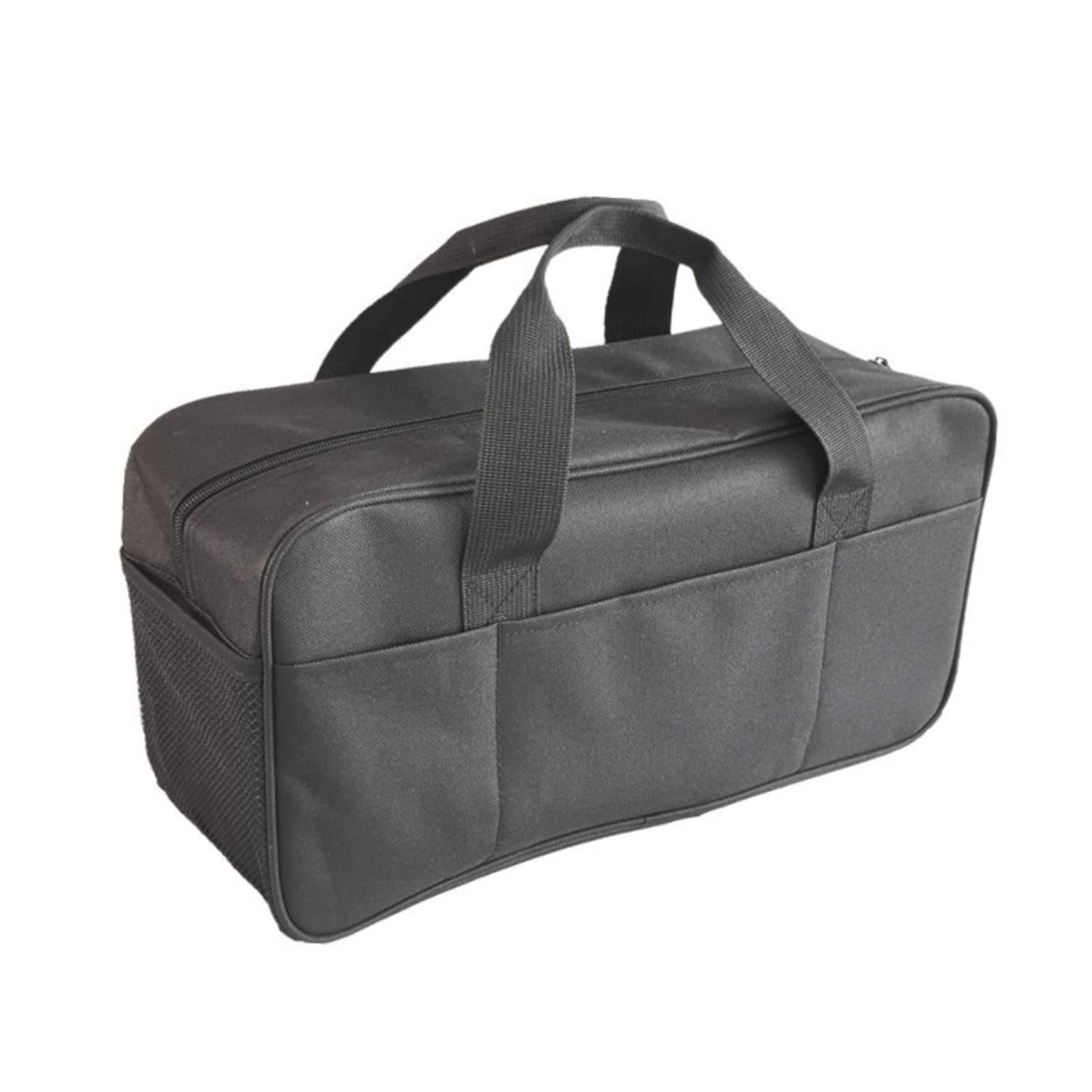 Soft-Sided Tool Bag with Pockets Multi-Pocket Oxford Cloth Tool Bag Portable Long-Lasting for Repair Technicians, Electricians, Installers, Home Workshop, Jobsite, Vehicle, Black-picture-12