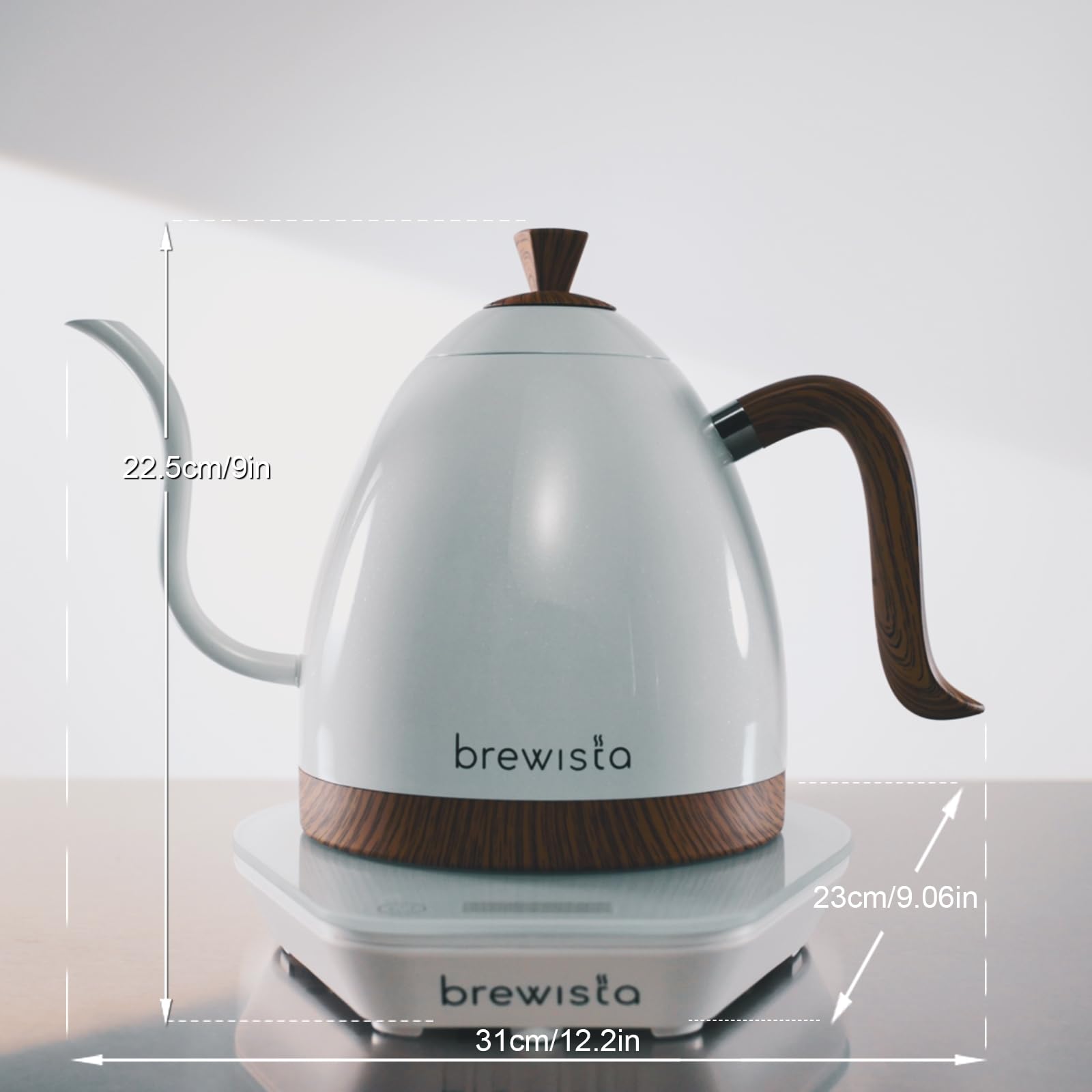 Amazon.com: Brewista Artisan Electric Gooseneck Kettle, Water