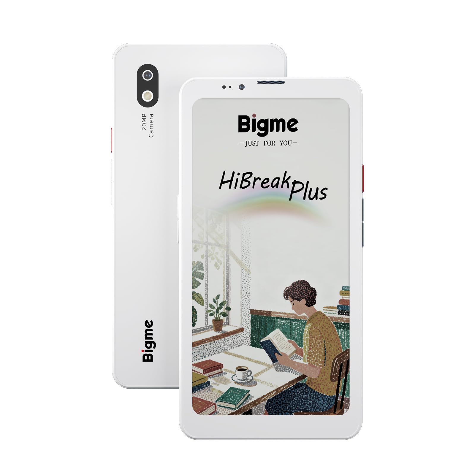 Bigme HiBreak Plus 4G Color 4G/64GSimフリー Bigme HiBreak Plus 6,13 pulgadas Color E-Book Reader, Android 14