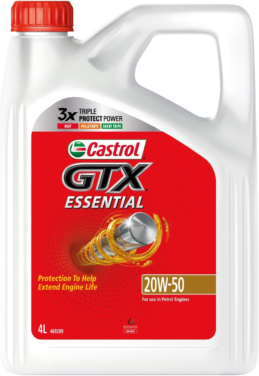 Gtx Essential Car Engine Oil - 20W-50 Mineral โ 4 L
