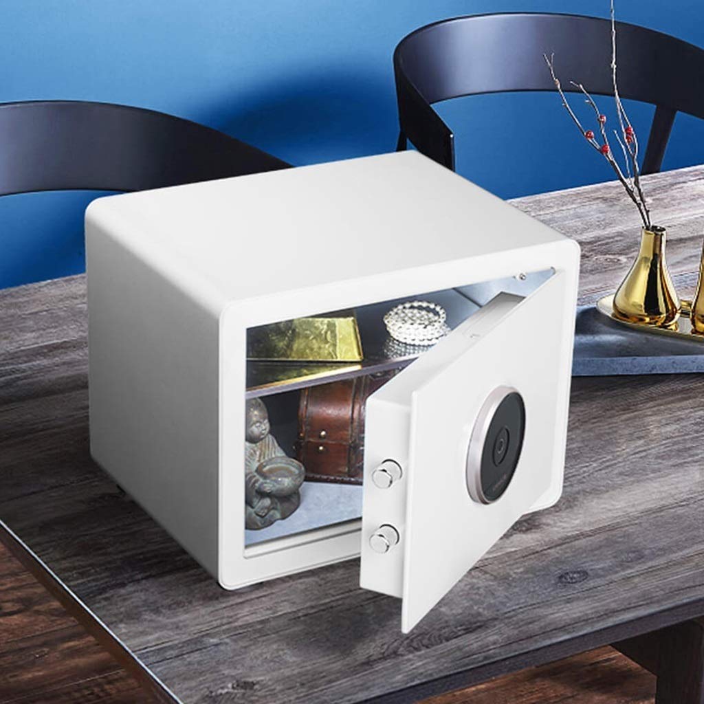 Coffre-fort à empreintes digitales – 30 cm – Coffre-fort mural invisible pour la maison et le bureau – Armoire sécurisée avec déverrouillage d'empreintes digitales pour chambre à coucher et objets de