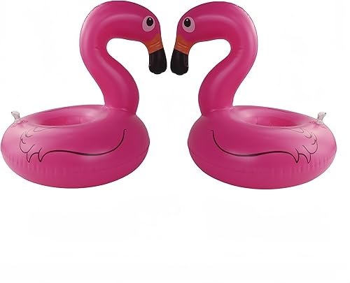 Soporte flotante para bebidas, flotadores para piscina, soporte inflable para bebidas de piscina, flotadores de cerveza para fiestas y niños,