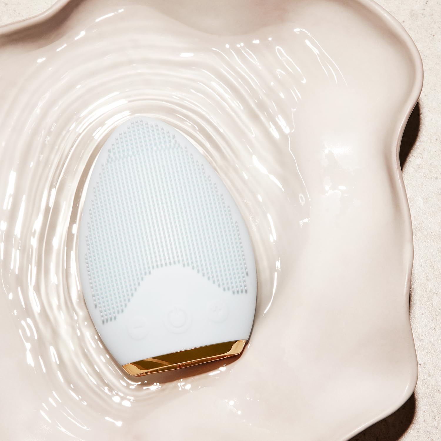 Silk'n Gesichtsreinigungsbürste I Bright Lux I Skincare für ausgeglichene Haut I 4-in-1-Gesichtsbürste mit Infrarot-Technologie, blau