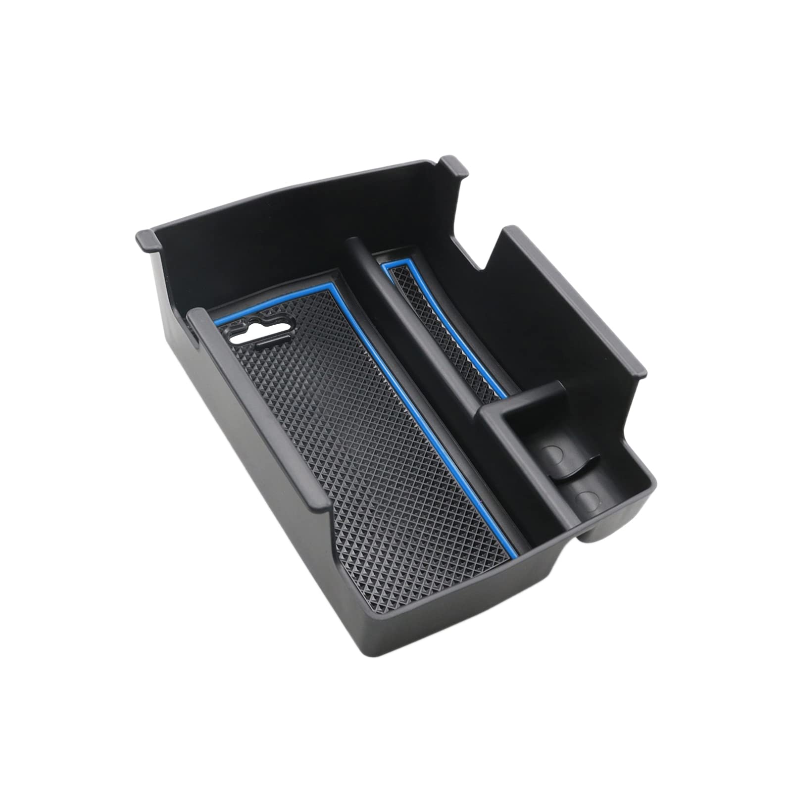 CDEFG Compatibile con Alfa Romeo Tonale 2022 2023 2024 2025, Vano Portaoggetti da Bracciolo Scatola di Controllo Centrale Scatola di Organizer per Auto Tonale Hybrid PHEV Accessori (Blu)