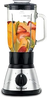 Techwood TBLI-410 Blender, 400 W, 1 L, Inox