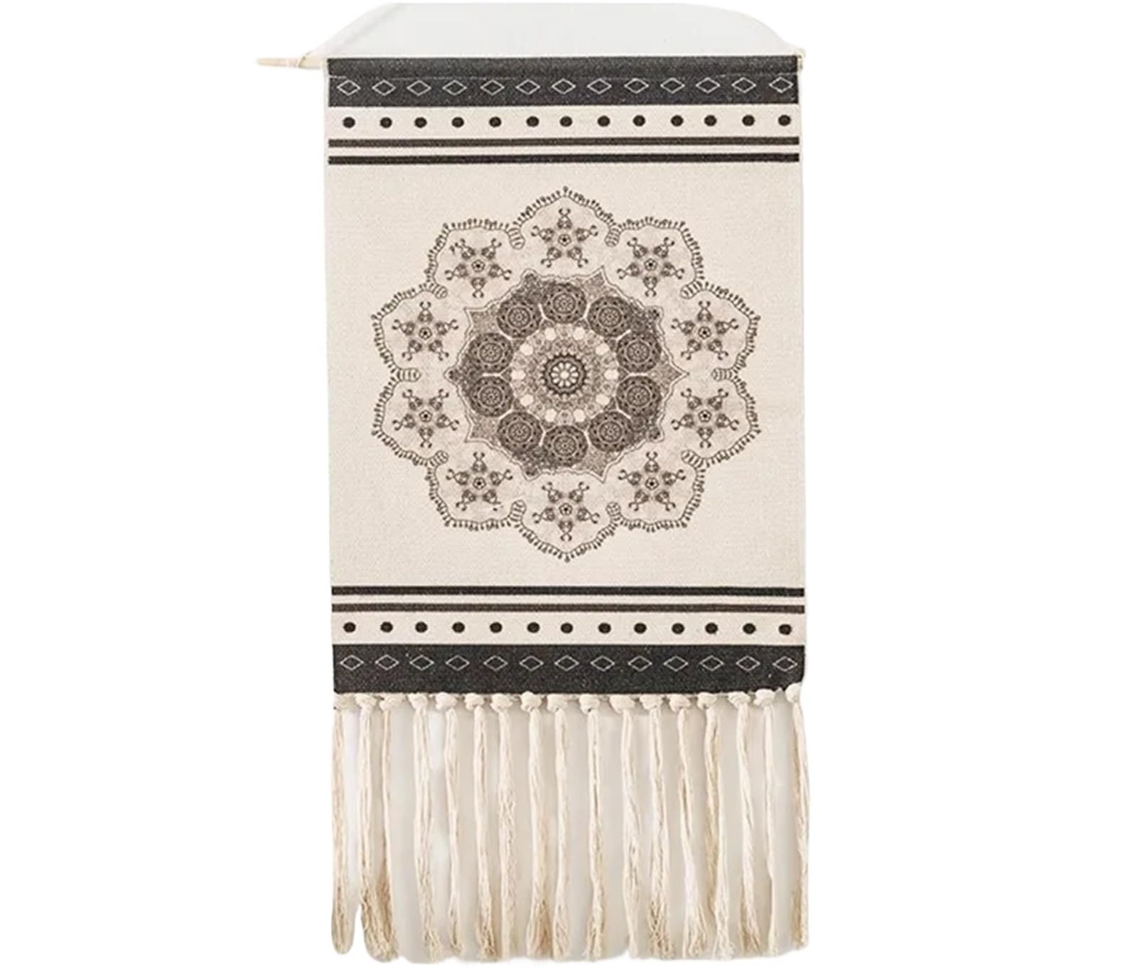 BFLCWSTD Macrame Wall Hanging Tassels Wall Hanging Handmade Tapestry Macrame Home Decor Retro Craft(Pic3)