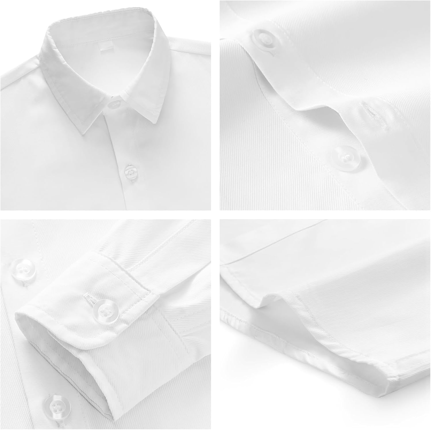 MODFUL Tuxedo Suits for Boys Kids Formal Wedding Outfit with Bow Tie White Shirt Velvet Blazer and Black Pants Set - Image 5