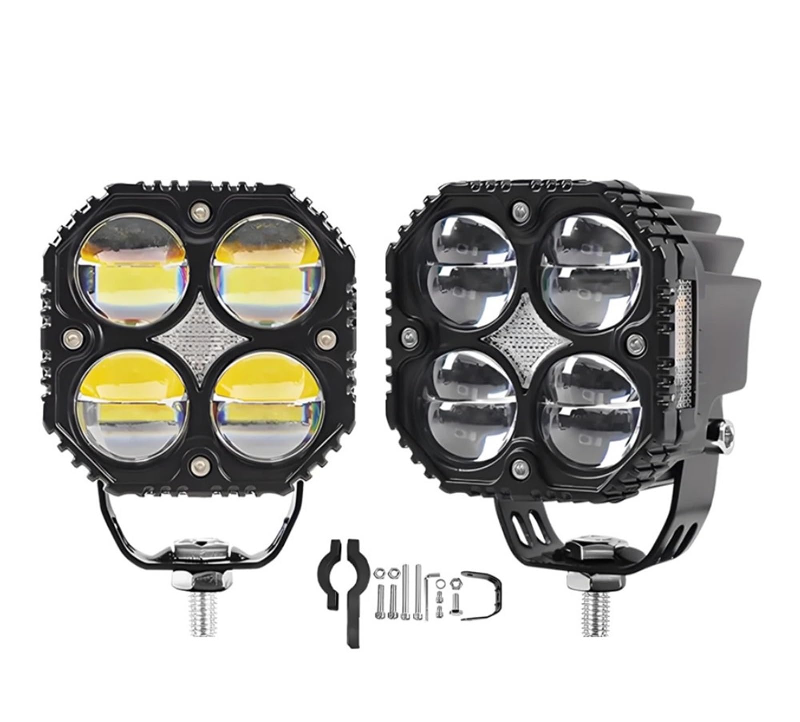 Światło Do Jazdy Reflektory motocyklowe Reflektor Led motocyklowy Hi/lo Beam Moto Światło przeciwmgielne 120W
