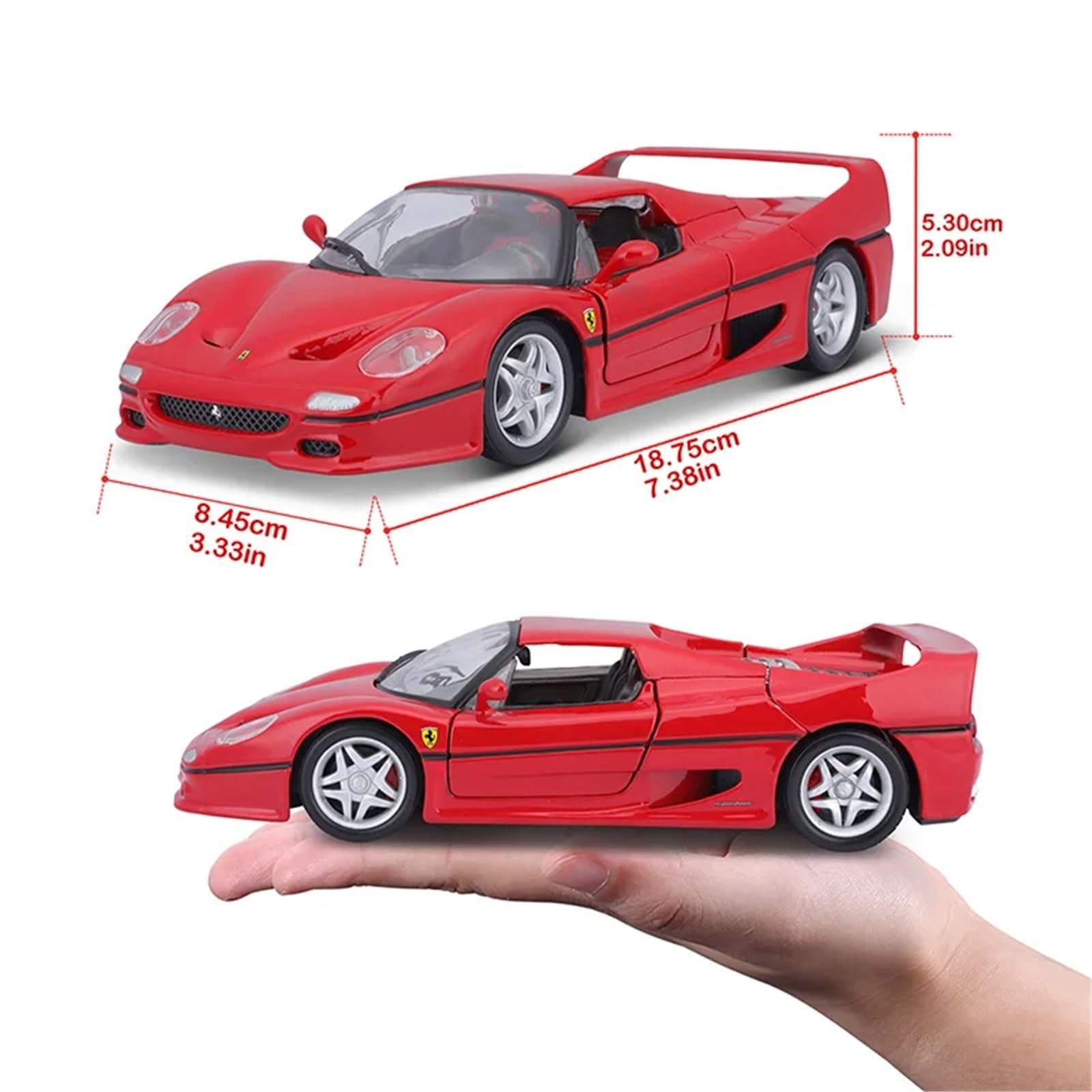 Amazon | スケール完成モデルカー 合金ダイキャスト 1:24 ために