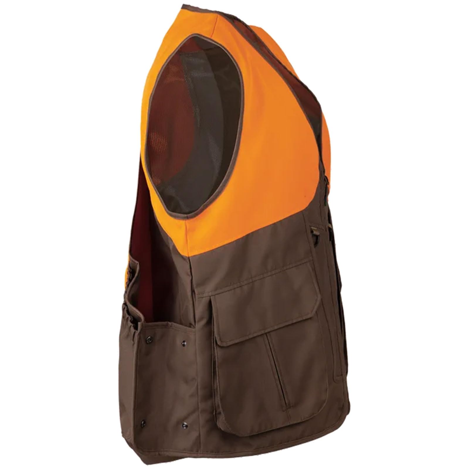 Beretta Command Pro - Gilet da caccia da uomo, resistente, impermeabile, con caricamento frontale, con borsa da gioco e tasche frontali