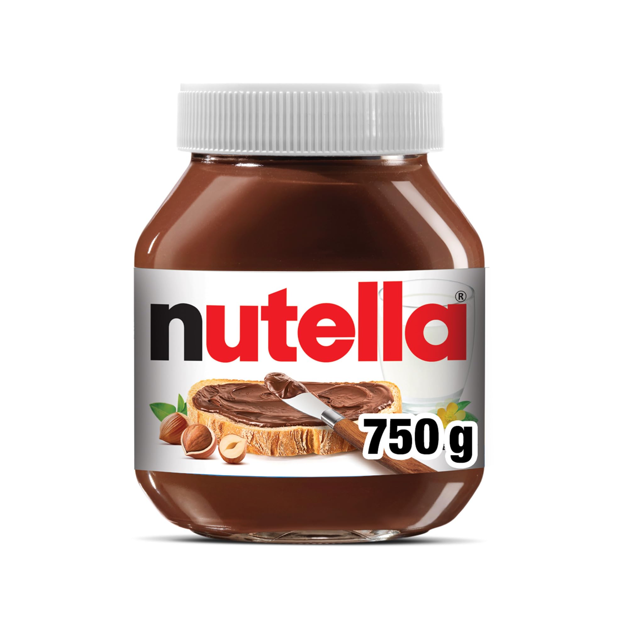 Nutella Kakaolu Fındık Kreması 750 Gr | Glutensiz: