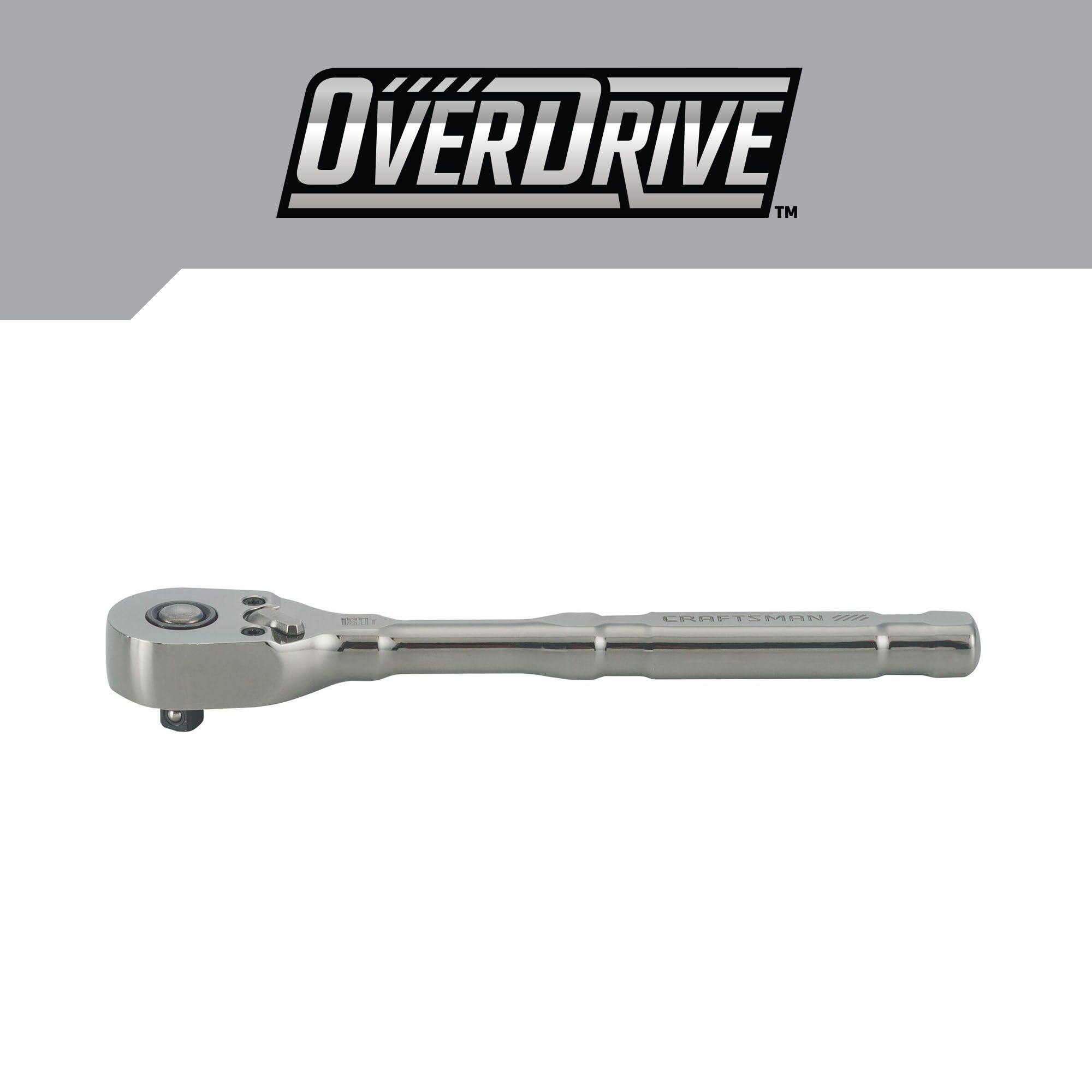 CRAFTSMAN Overdrive Ratchet - 2.5x Better Access -3