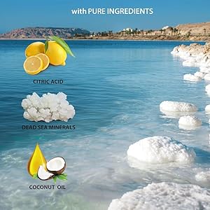 Dead Sea Collection Coconut Body Wash for Women and Men - with Pure Dead Sea Minerals and Coconut Oil - Cleanses and Moisturizes Skin - Pack of 2 (67.6 fl. oz) Dead Sea Collection Coconut Body Wash for Women and Men with Pure Dead Sea Minerals and Coconut Oil Cleanses and Moisturizes Skin Pack of 2 676 fl oz