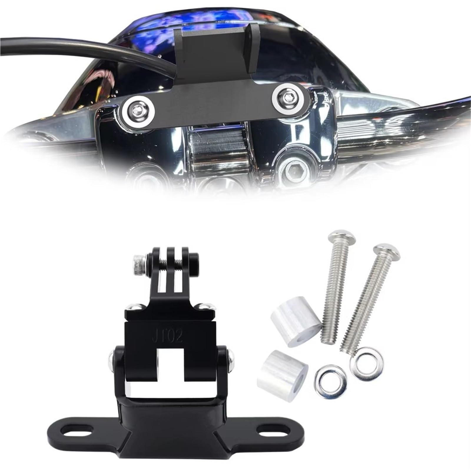 Soporte Teléfono Móvil GPS para Fat para Boy 114 2018-2024 Soporte Navegación GPS Motocicleta Adaptador Teléfono Montaje