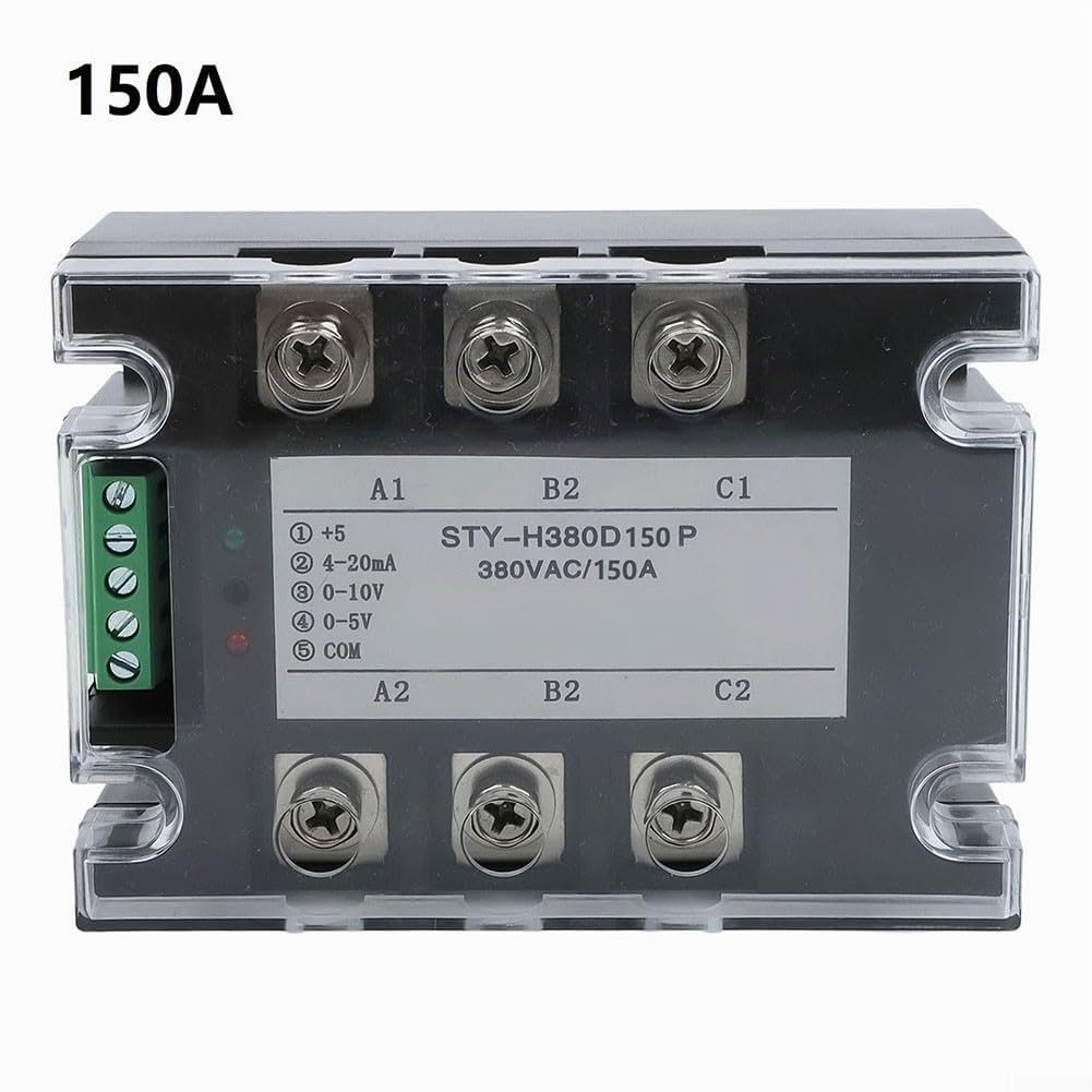 380V 150A Modulo Regolatore di Tensione AC Trifase Regolatore di Potenza 10K Potenziometro Regolabile, 1PC