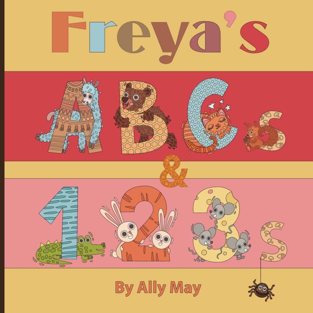 Freya's ABCs and 123s: Adorable Animal Alphabet and Numbers is a perfect gift for baby showers and birthdays