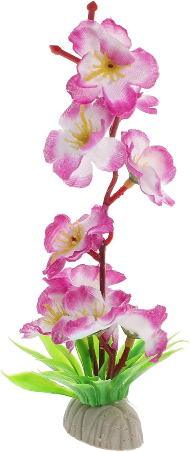 Artificial Plum Blossom Sushi Dish Decoration Lifelike Kitchen Adornment for Sashimi Plating Elegant Table Decor for Restaurants and Home Use