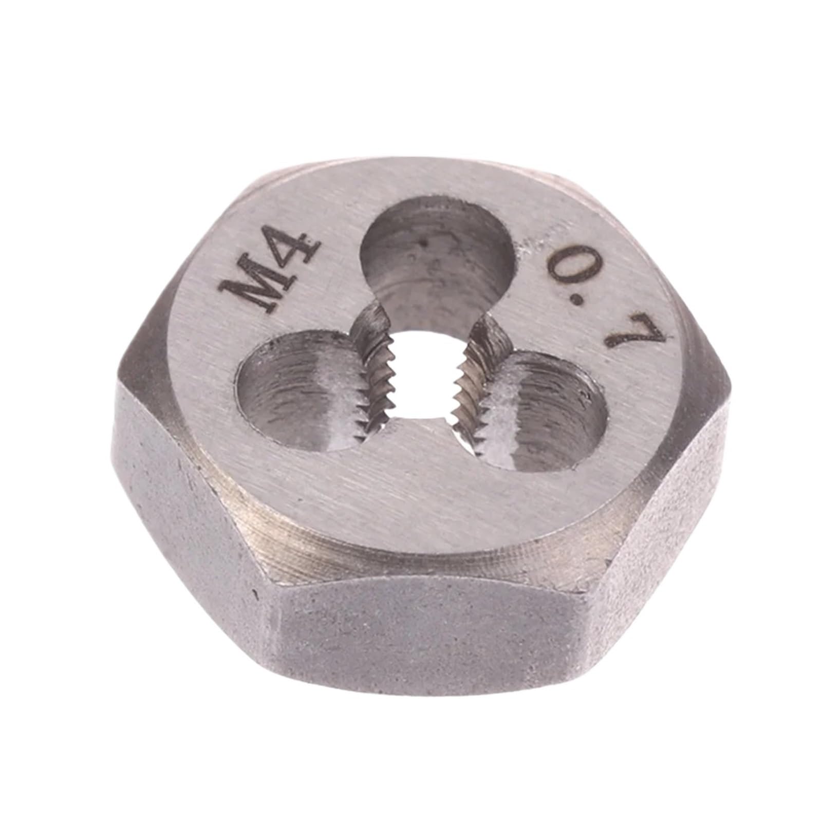 Xchiaueo M4x0.7 Metric Thread Hexagon Die Hex Cutting Threads Screw Hexagonal Dies M3*0.5 M4*0.7 M5*0.8 M6*1.0 Hand