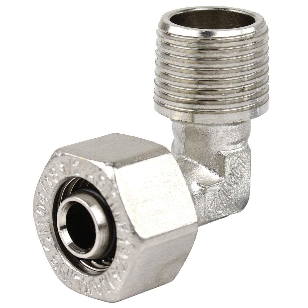 【新品】 M.U PIPING JOG TOP BK Amazon.com: Maxline 90 Degree Elbow Fitting 1/2 Tubing x 1/2