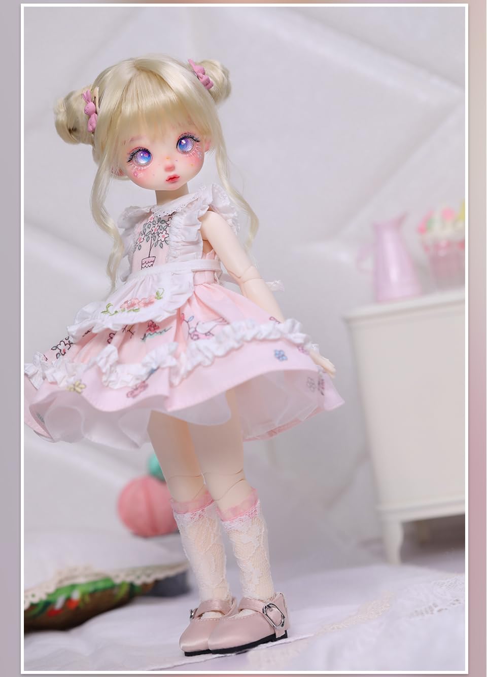 Amazon | BJDドール 球体関節人形 1／6 29cm 女 人形本体 ヘッド+