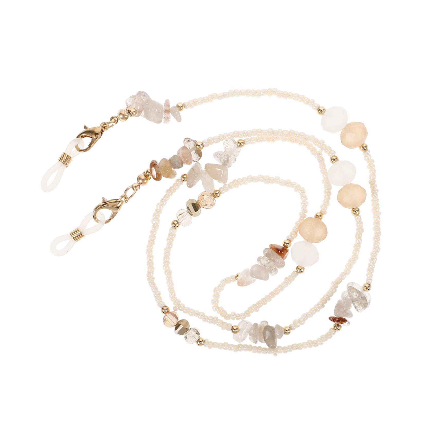 4 Uds Cadena De Gafas De Cristal Gafas Titular Collar Cordón Para Gafas Para Con Cuentas Cadena De Gafas Cadena De Gafas Para Gafas Cordón Las Mujeres Gafas De Sol