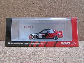 Amazon | イノモデル 1/64 ミニカー シビック フェリオ Gr.A