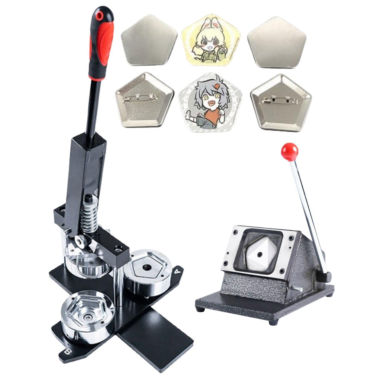 Zykuosus DIY Badge Making Kit with Press and Cutter For alized Crafts Gifts