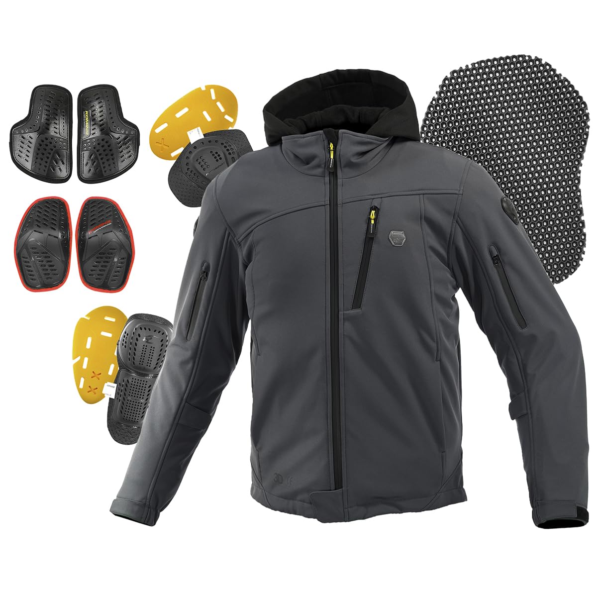 Amazon | [KOMINE] バイク用 JK-5904 プロテクトソフトシェル  