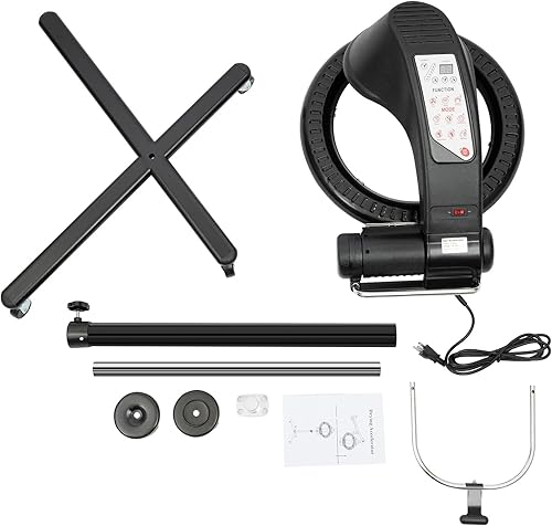 Miniatura 9 de Secador de pelo profesional de 950 W, procesador de cabello giratorio con base giratoria, secador de pelo en órbita para salón, spa, procesador de