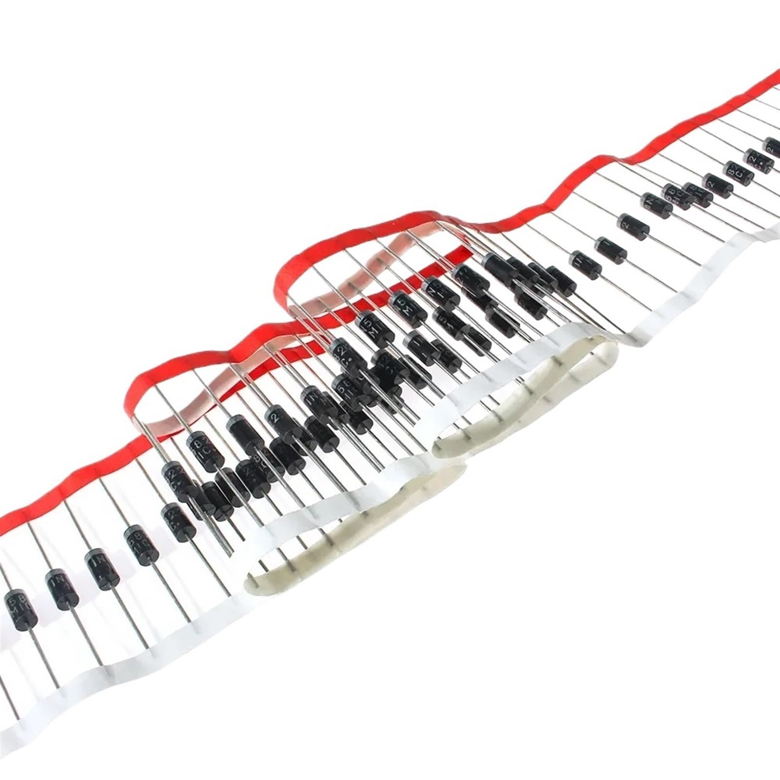 Lot de 50 diodes redressement Schottky 1N5404, 1N5406, 1N5822, 1N5824 DO-27 30 V-1 KV 3 A-5 A(1N5824)