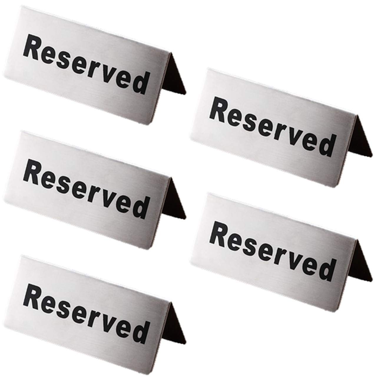 Amazon | EXDUCT リザーブプレート 5個 セット リザーブ プレート 予約