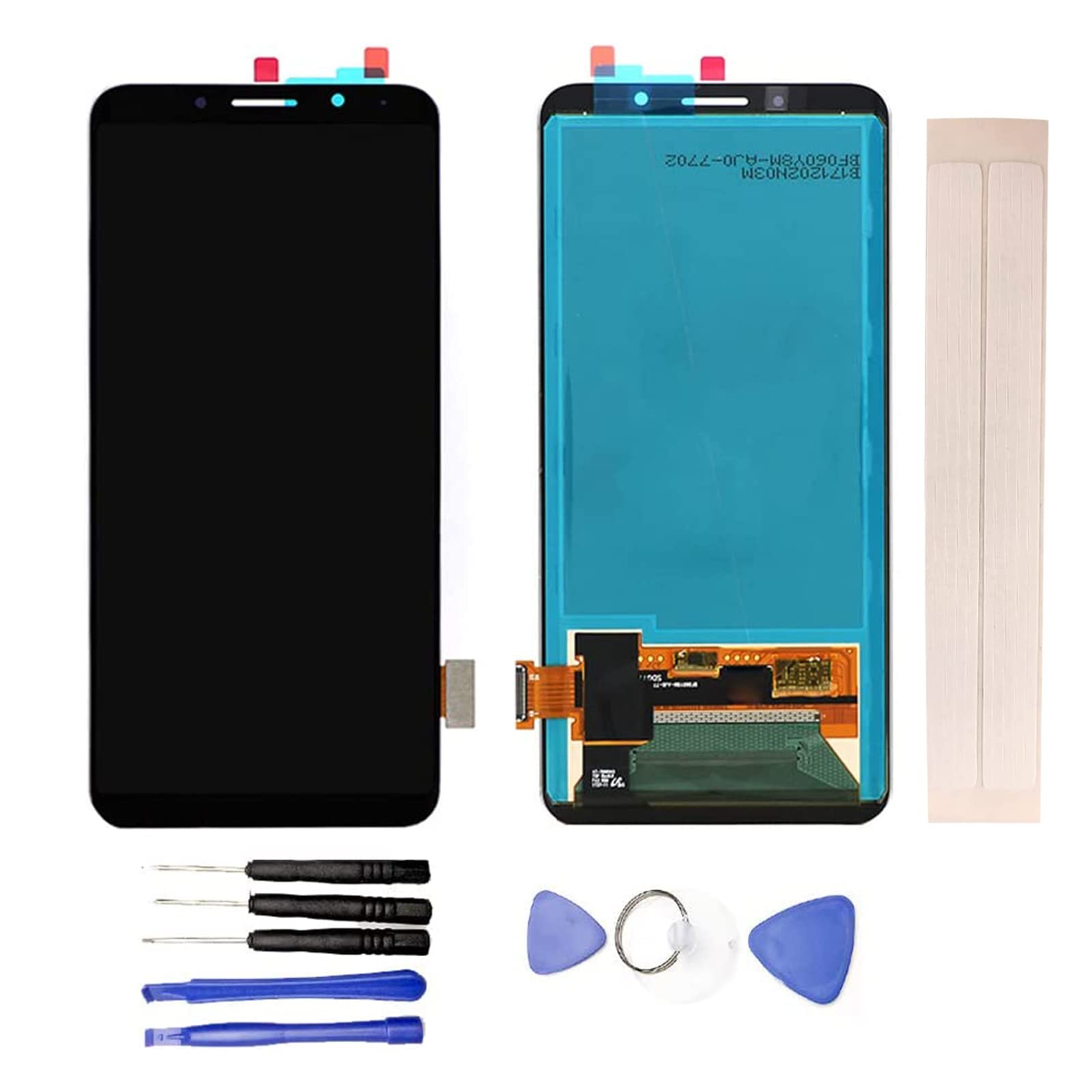 LCD Display & Replacement Touch Screen Digitizer Assembly with Free Tools for Elephone U/U Pro Black